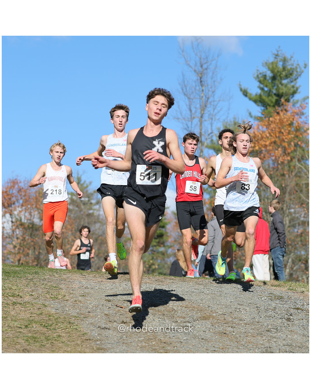 Sam Tooley, Camden Hills Regional High School, P142, 18:22.25 - New England Cross Country State Championship - Thetford Vt - November 8, 2025 File: ./dir-2-Boys-Championship/251108-2025-New England-Cross-Country-Championships-Thetford-VT-509-296A8607.jpg Sam Tooley, Camden Hills Regional High School, P142, 18:22.25 - New England Cross Country State Championship - Thetford Vt - November 8, 20…